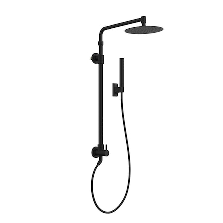 Kd 1.8 GPM Atlantis Shower System, Matte Black KD3138250